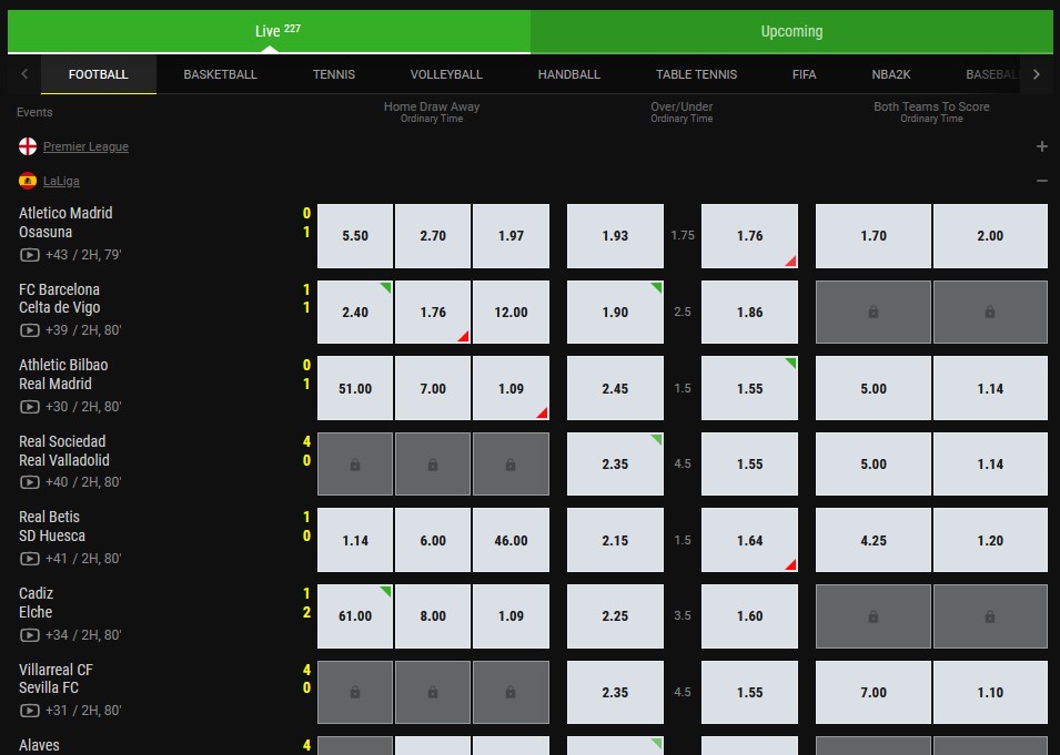 Live-Wetten